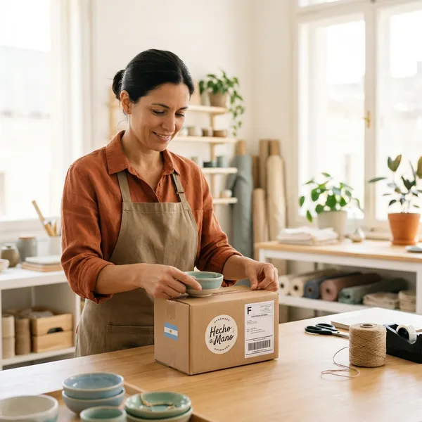 Emprendedora tranquila